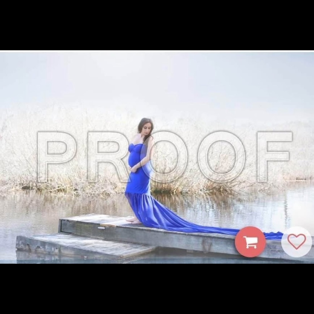 Elegant Blue Gown